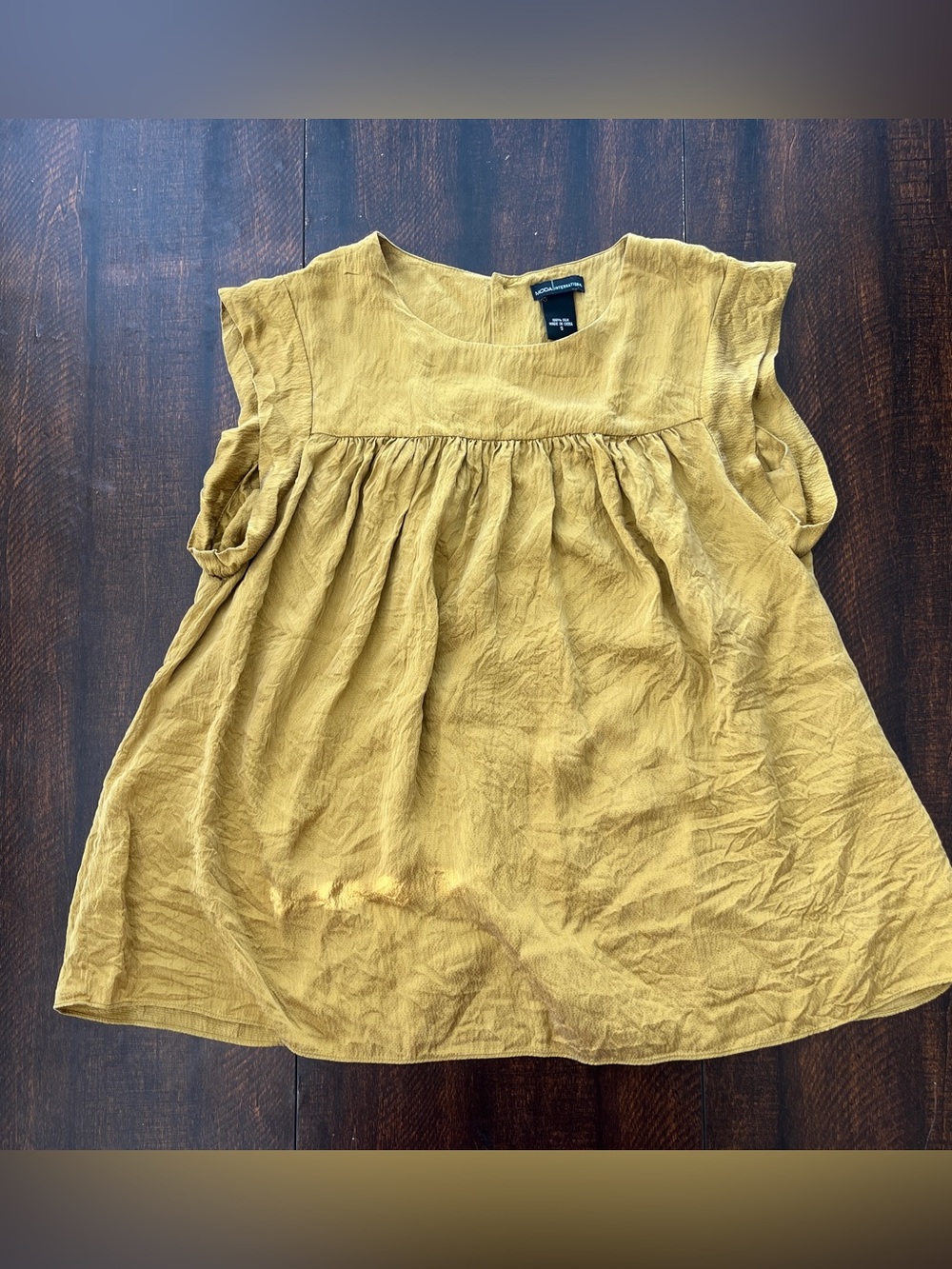 Moda International 100% Silk Blouse